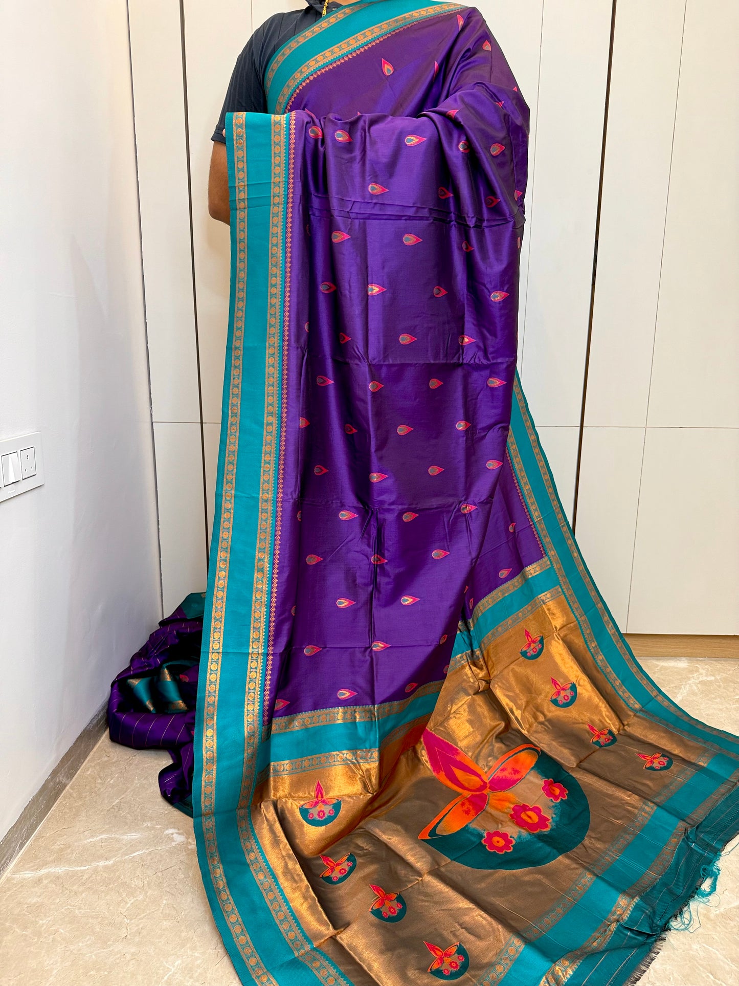 ADSS Diya Pallu Silk Saree !