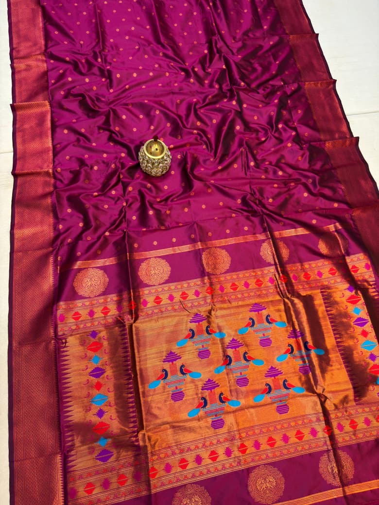 Madhura Soft Silk Kalanjali paithani