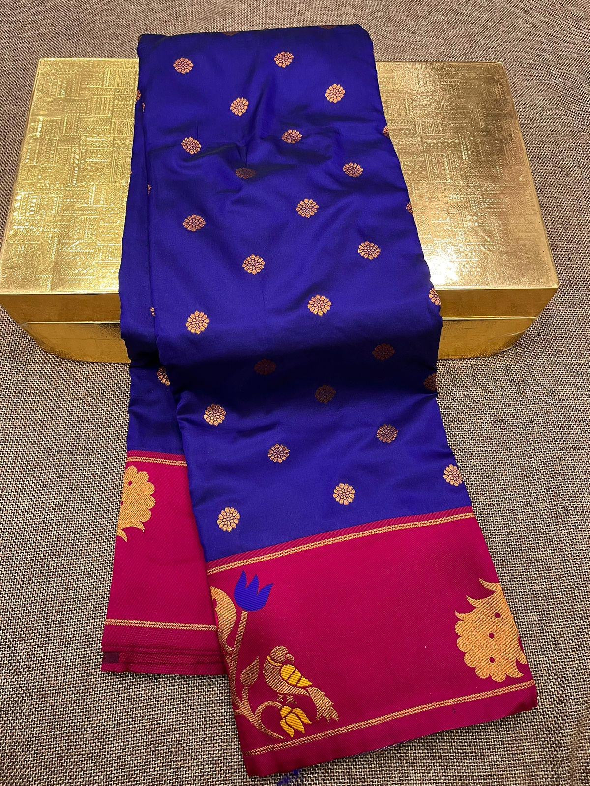 Turning Border Paithani