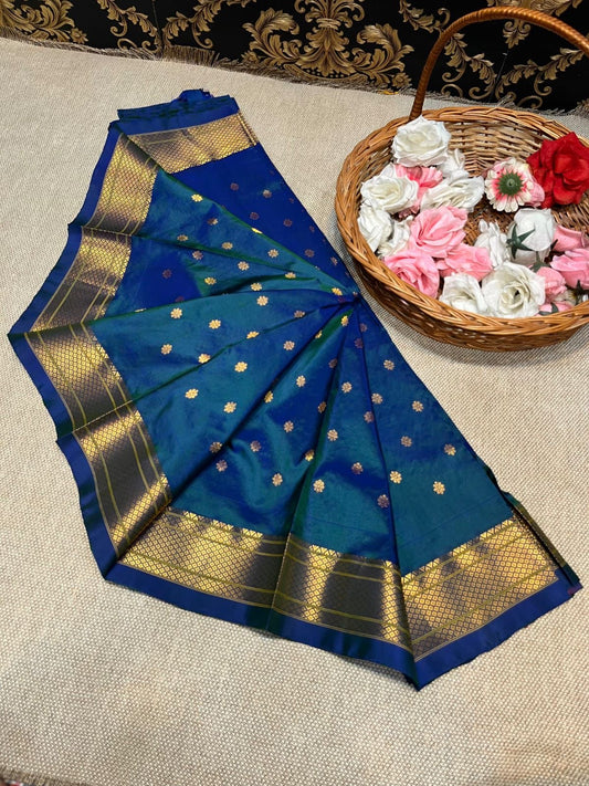 Kalanjali Paithani Pure Silk Handloom