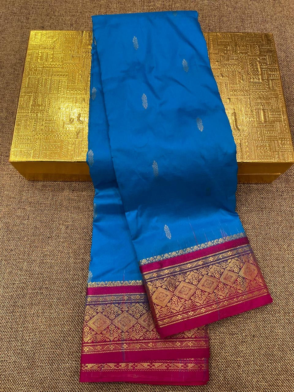 PSKM69 Pure Silk Kanjivaram Paithani