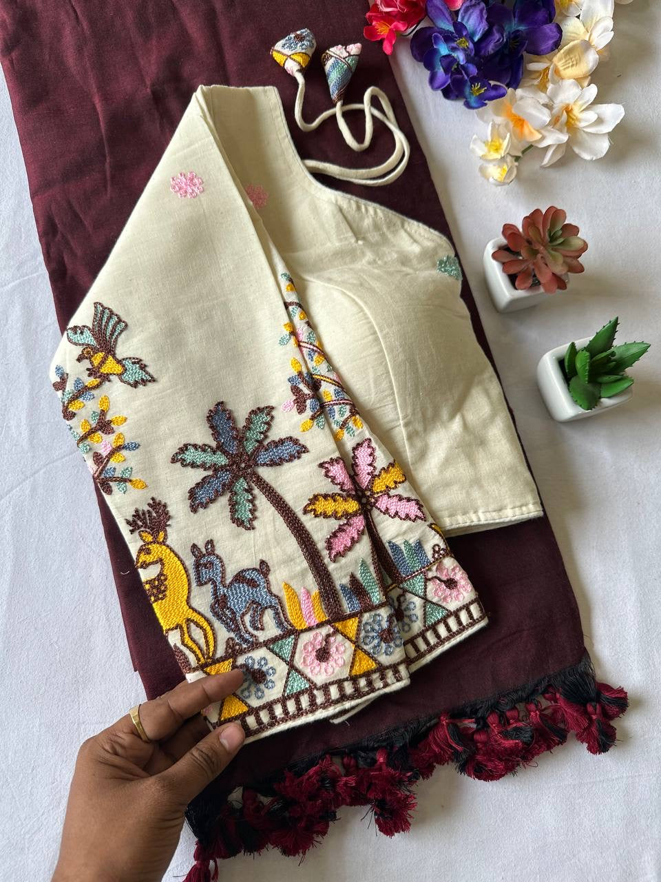 Pure Khadi cotton Saree