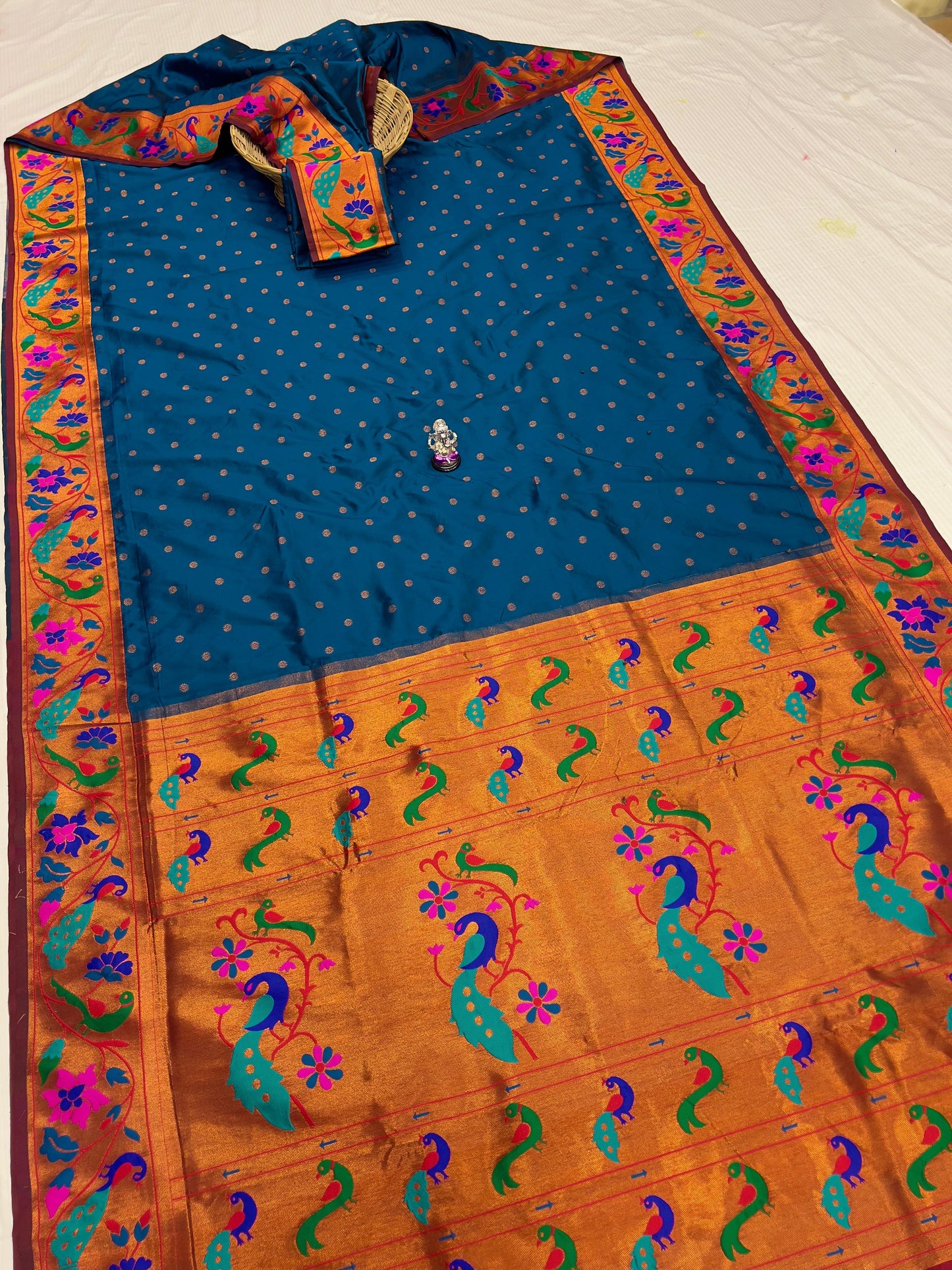 Pushpaa Brocade Paithani