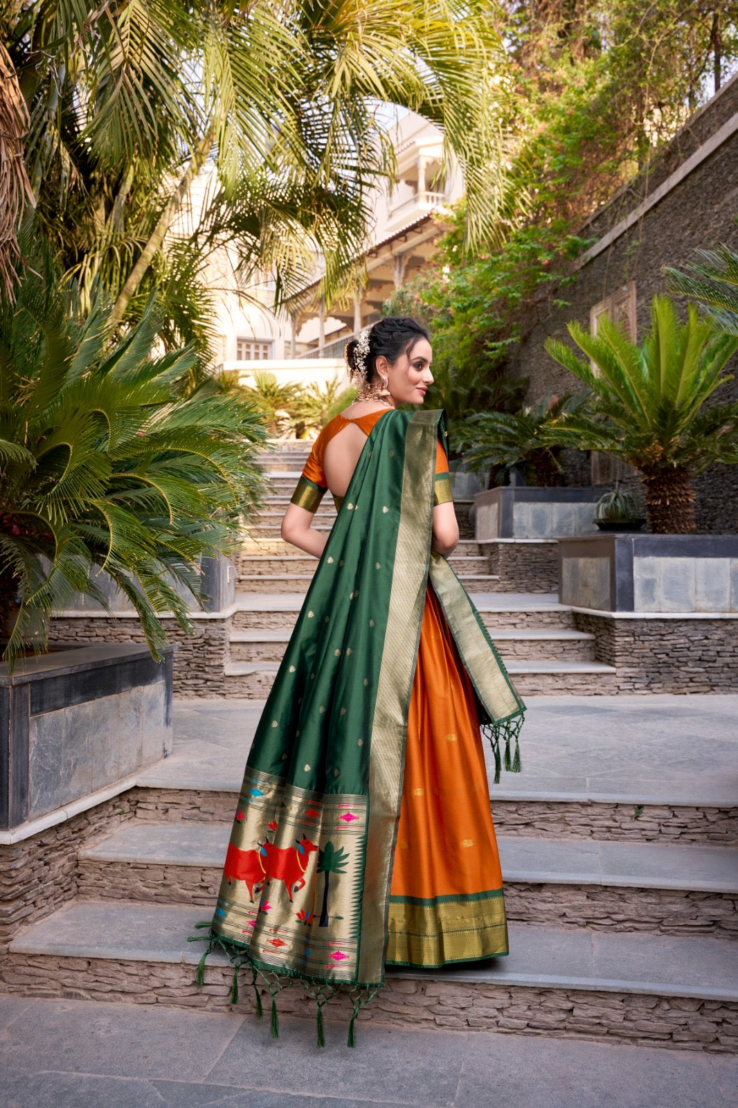 MorChandrika
 - Paithani Lehenga