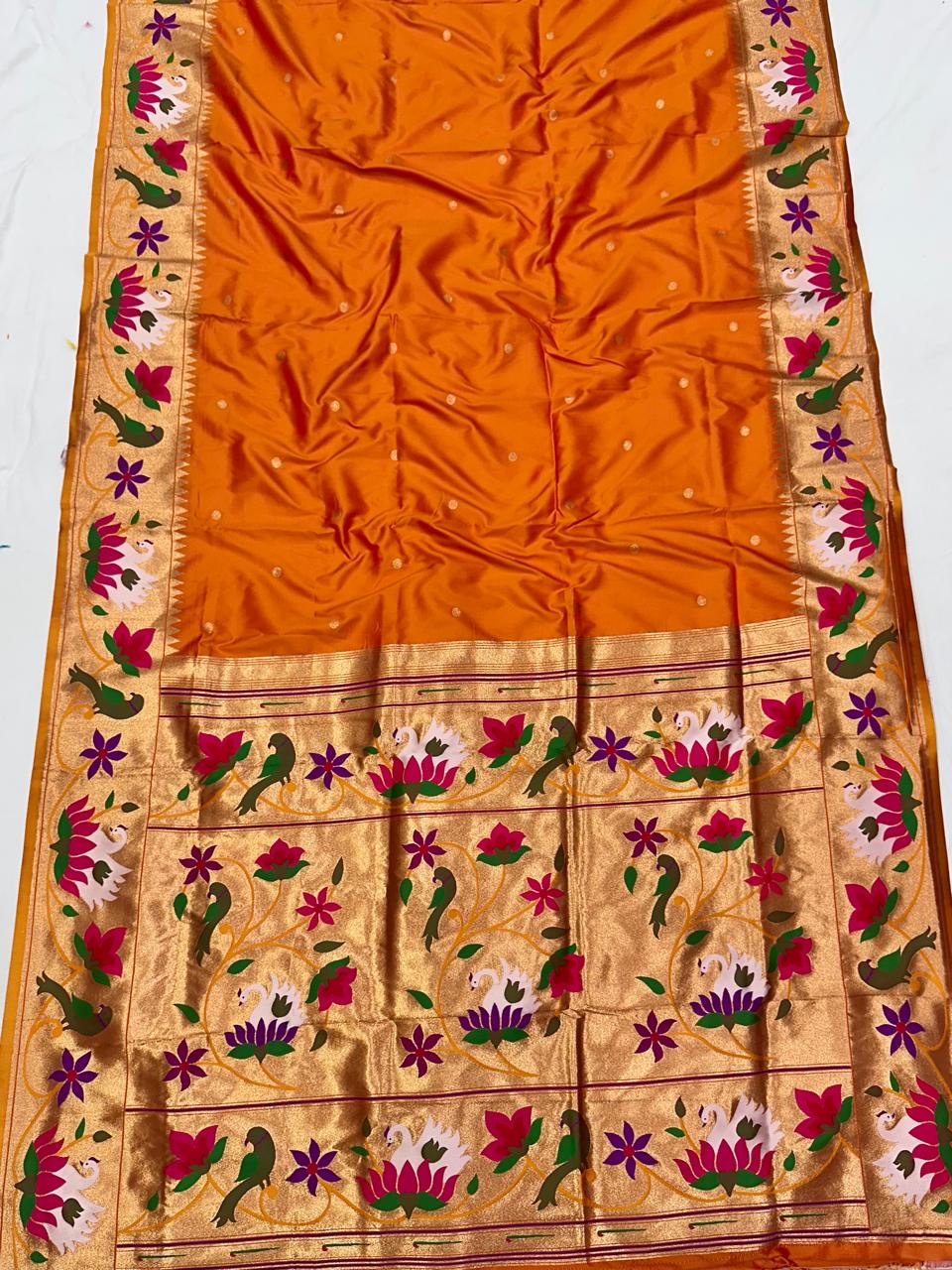 Rajhans Brocade paithani