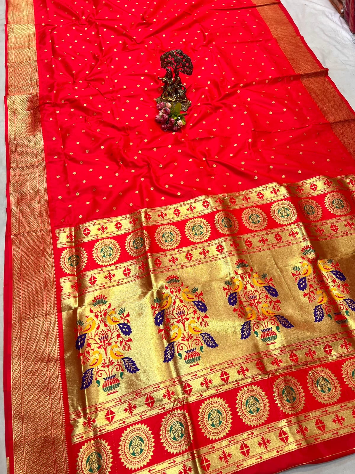 Soft silk kalanjali paithani