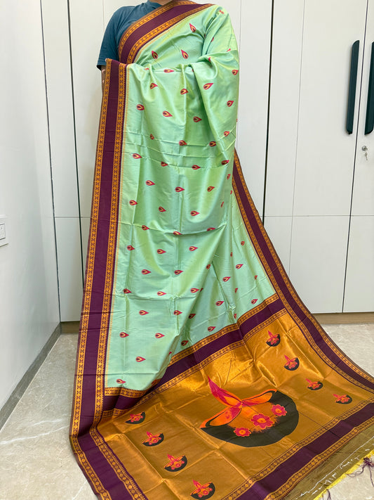 ADSS Diya Pallu Silk Saree !
