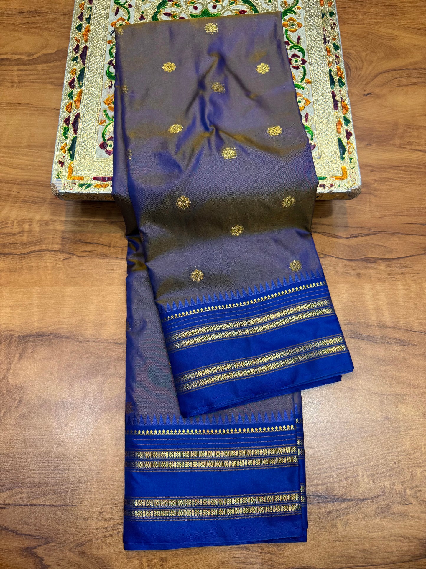 NS01 Narayanpeth Silk Saree