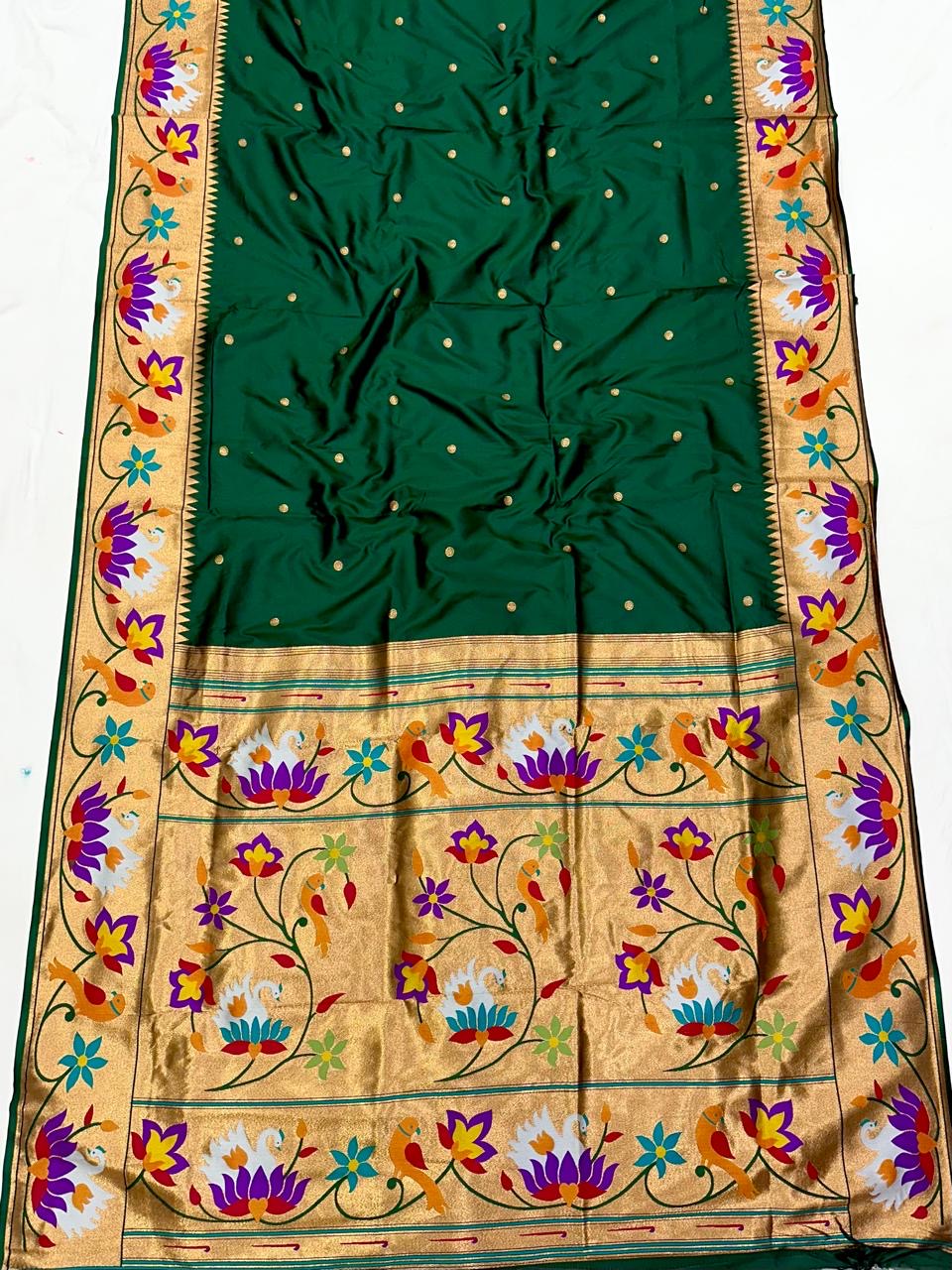 Rajhans Brocade paithani