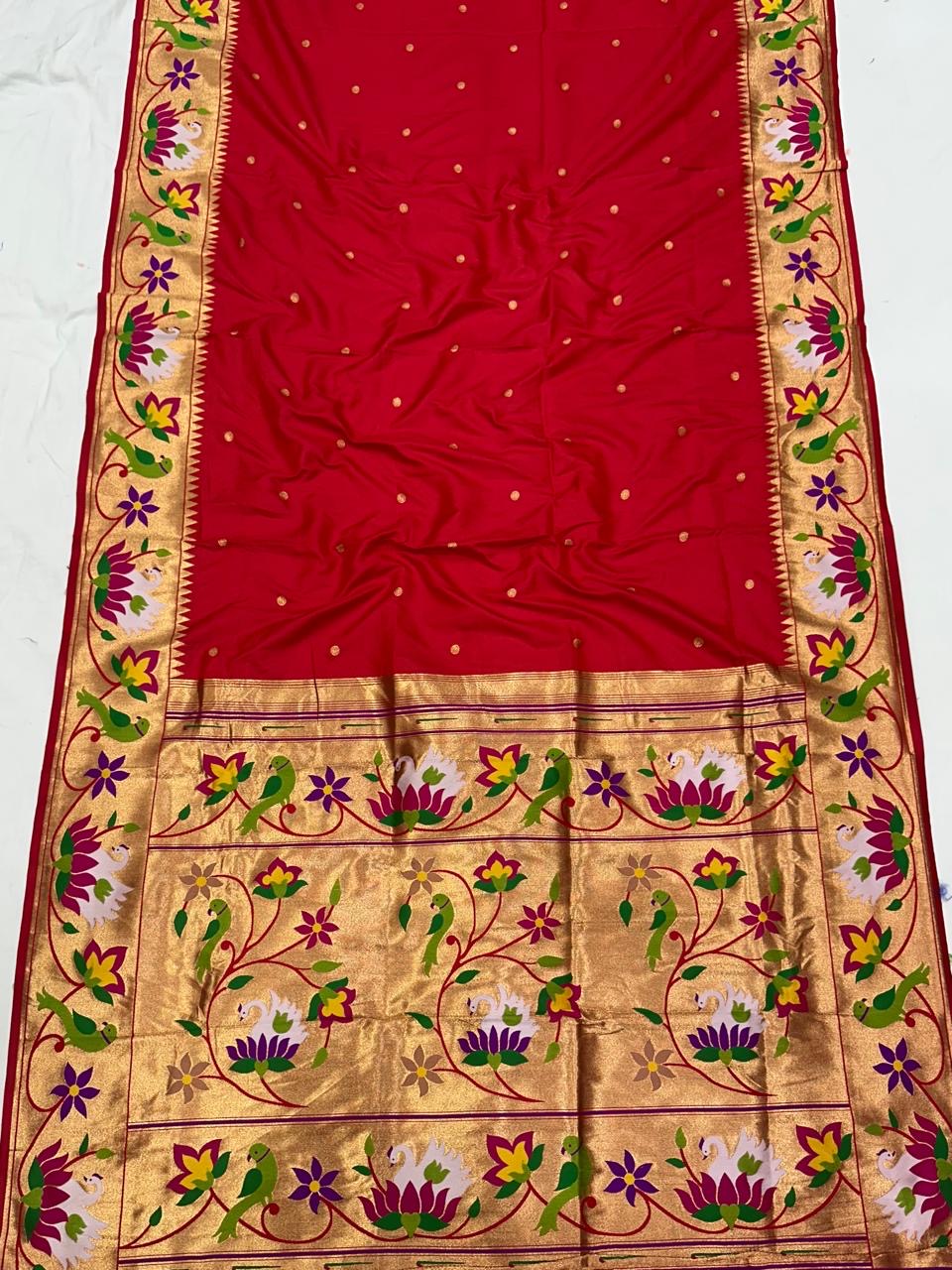 Rajhans Brocade paithani