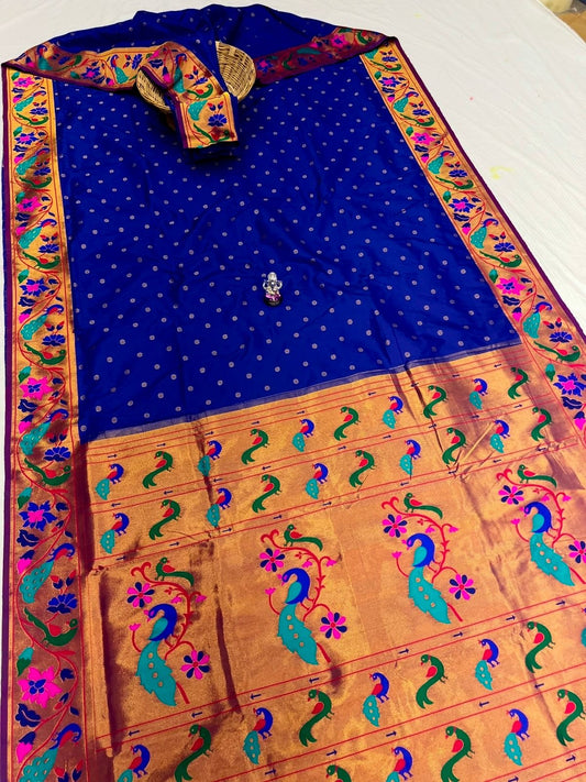 Pushpaa Brocade Paithani