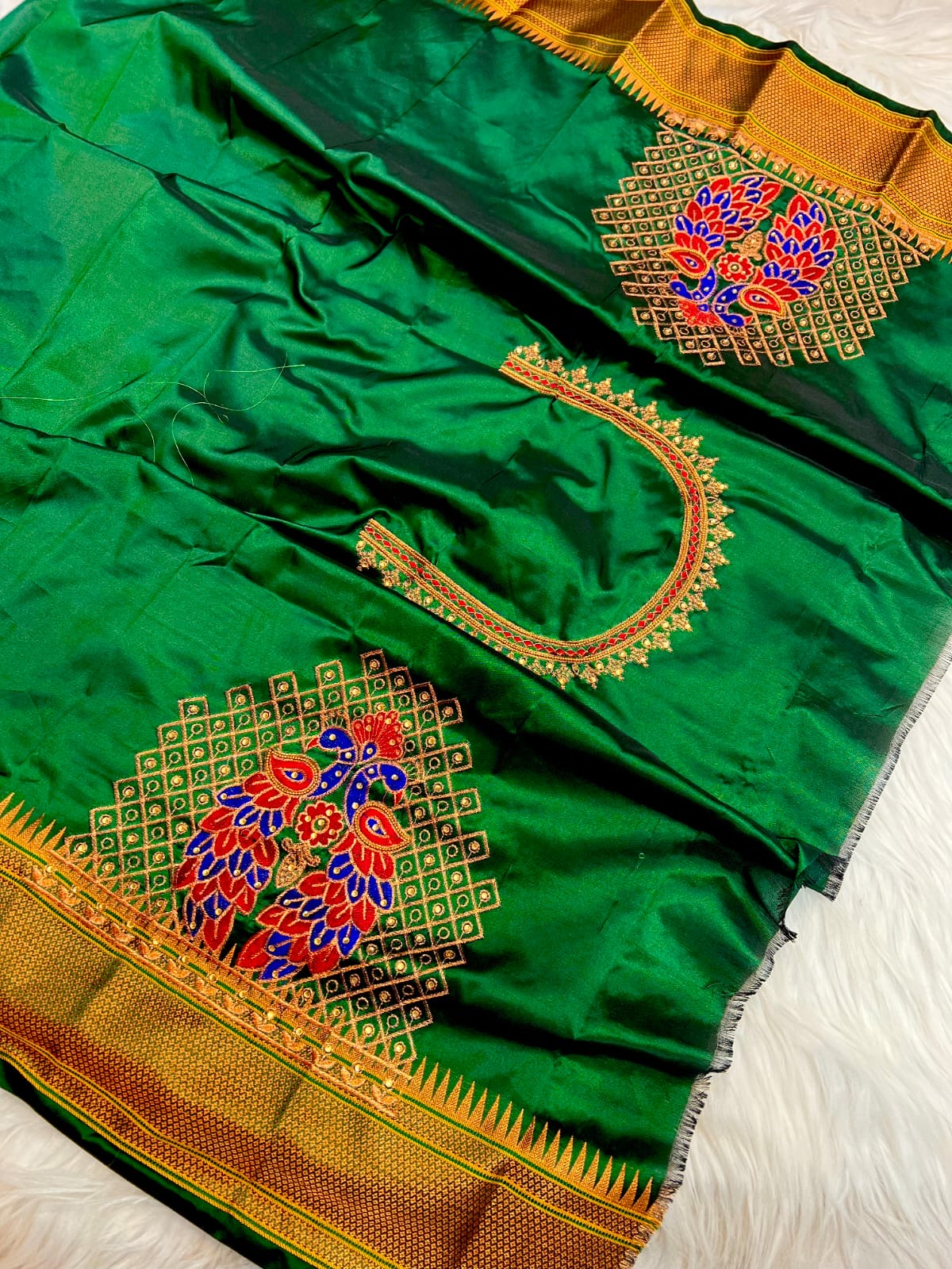 AARI WORK KALANJALI PAITHANI