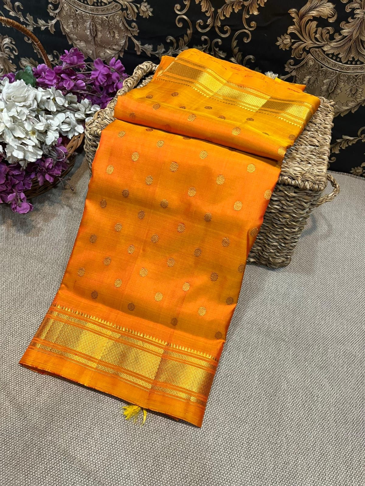 Kalanjali Paithani Pure Silk Handloom