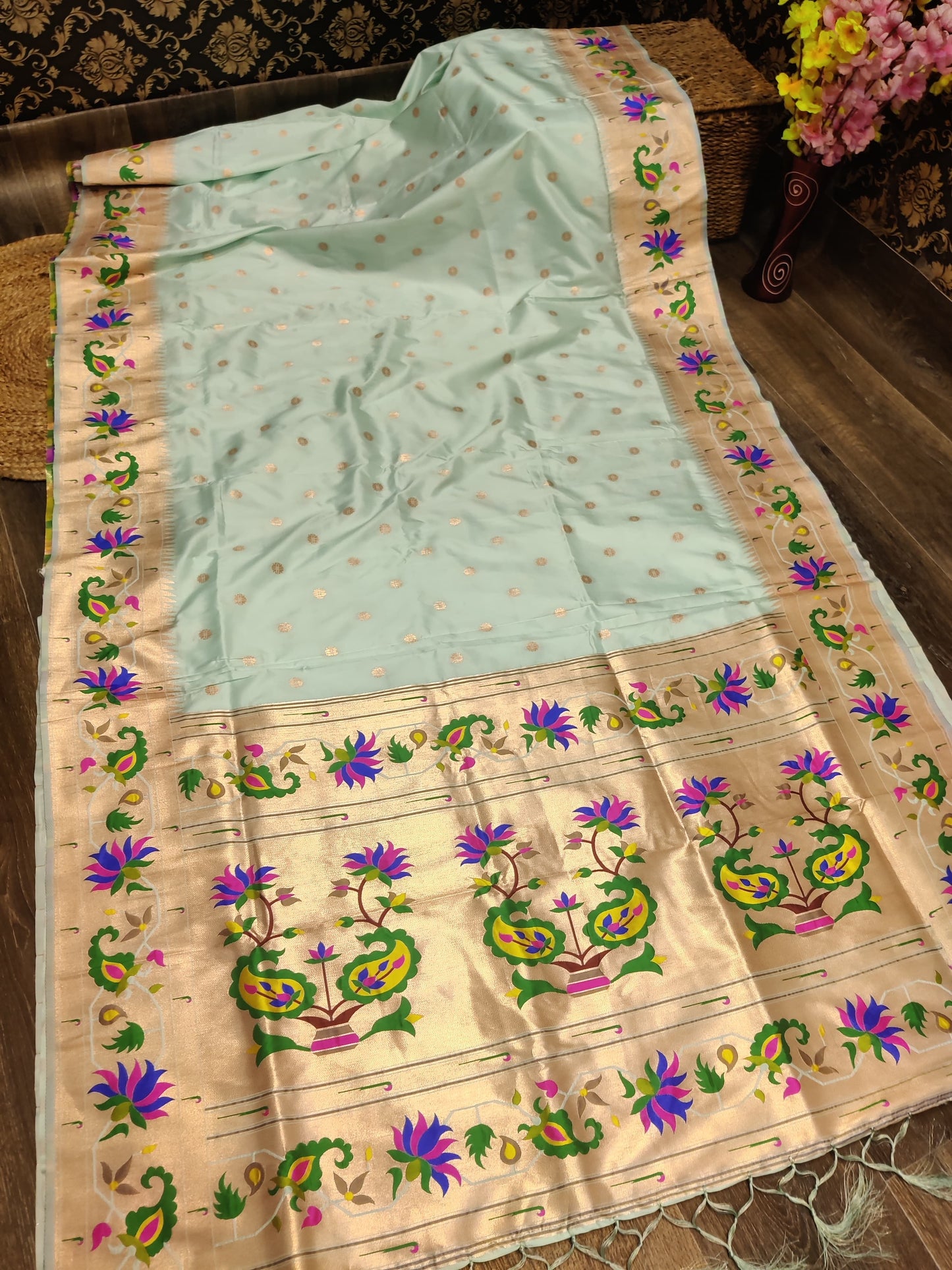 Banarasi Katan Silk Paithani