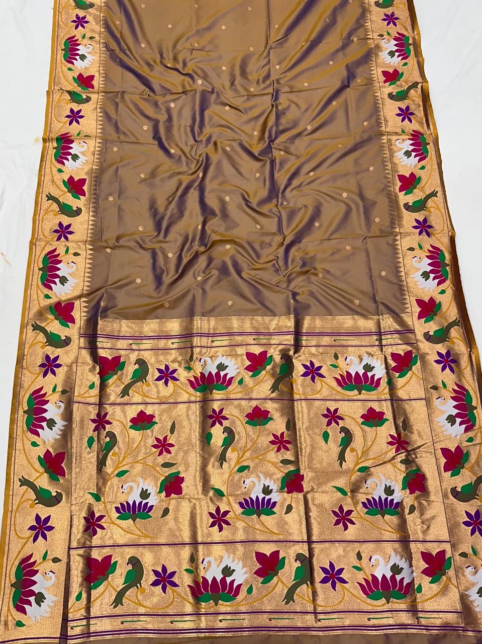 Rajhans Brocade paithani