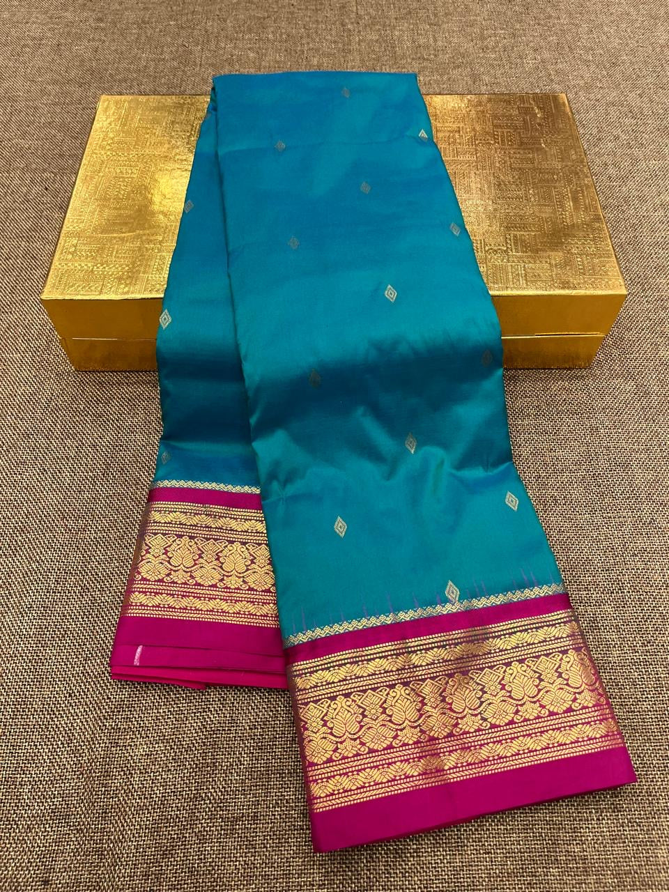 PSKM69 Pure Silk Kanjivaram Paithani