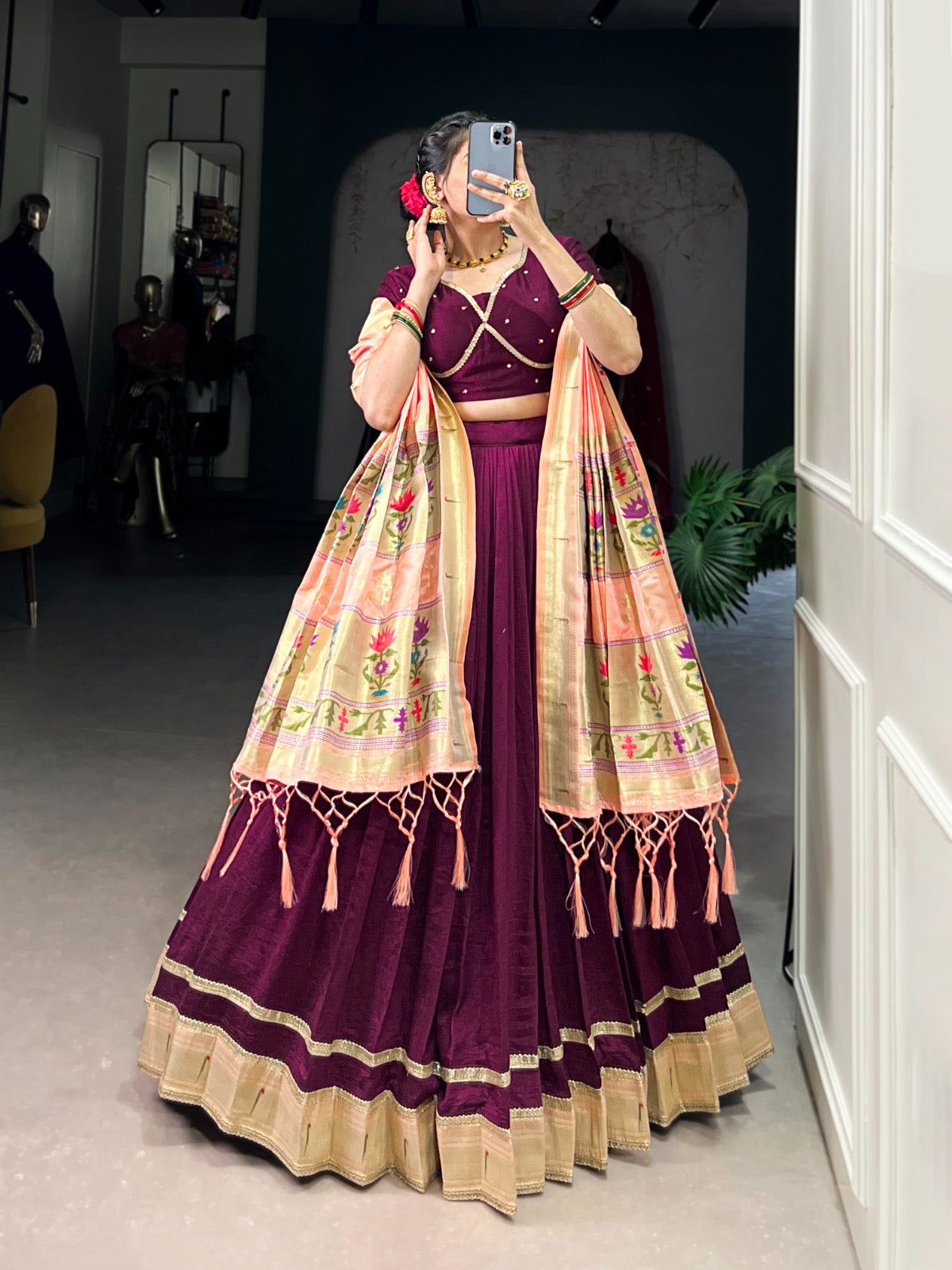 Paithani Lehenga