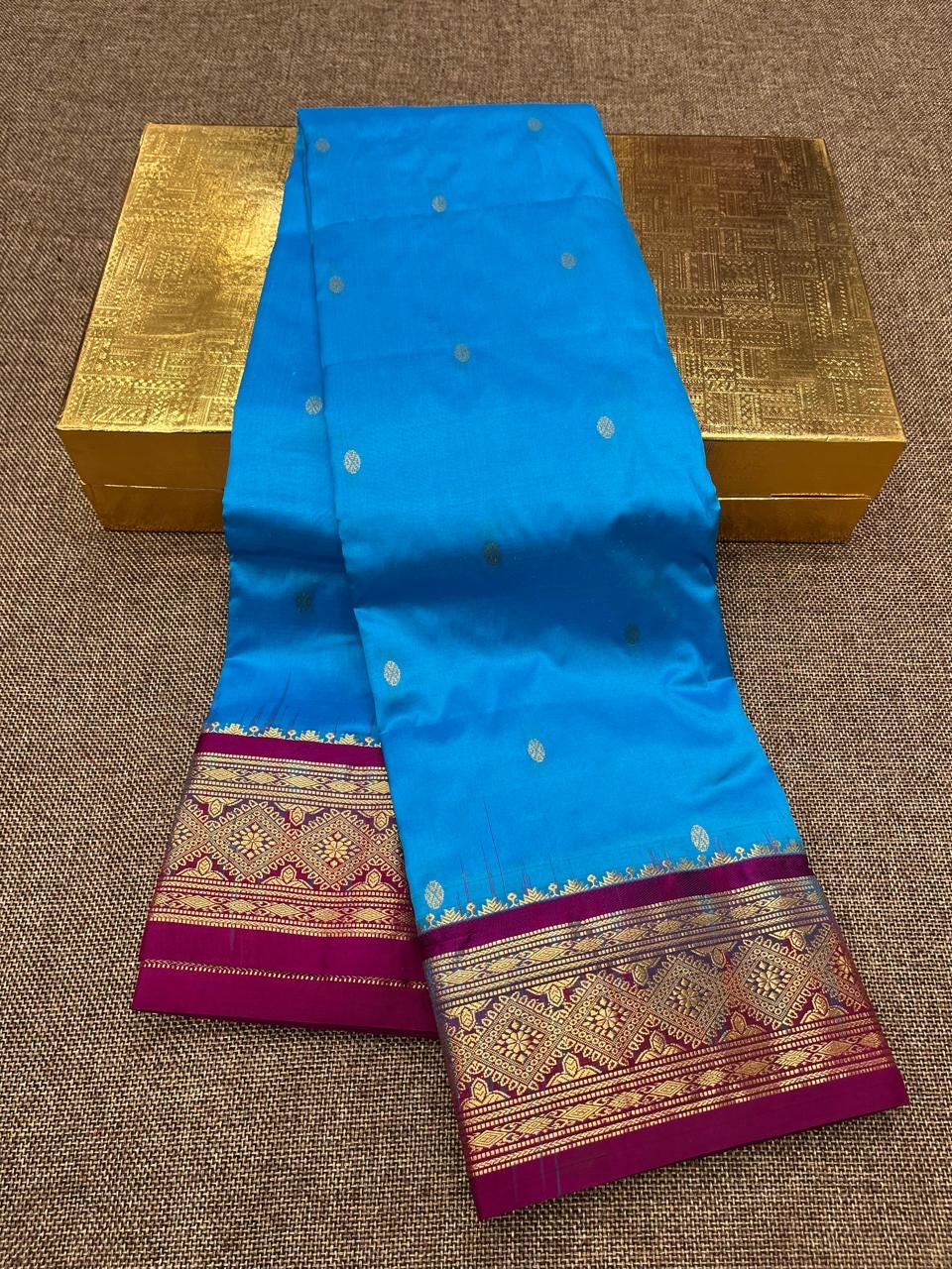PSKM69 Pure Silk Kanjivaram Paithani