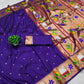 SBBP24- Swan Border Brocade Paithani !!