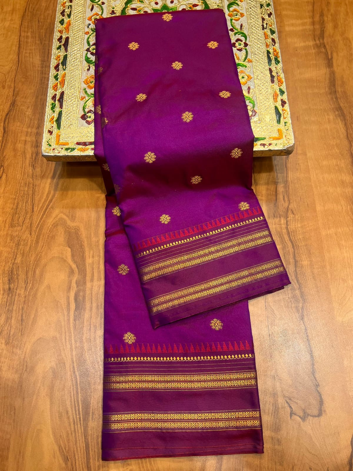 NS01 Narayanpeth Silk Saree