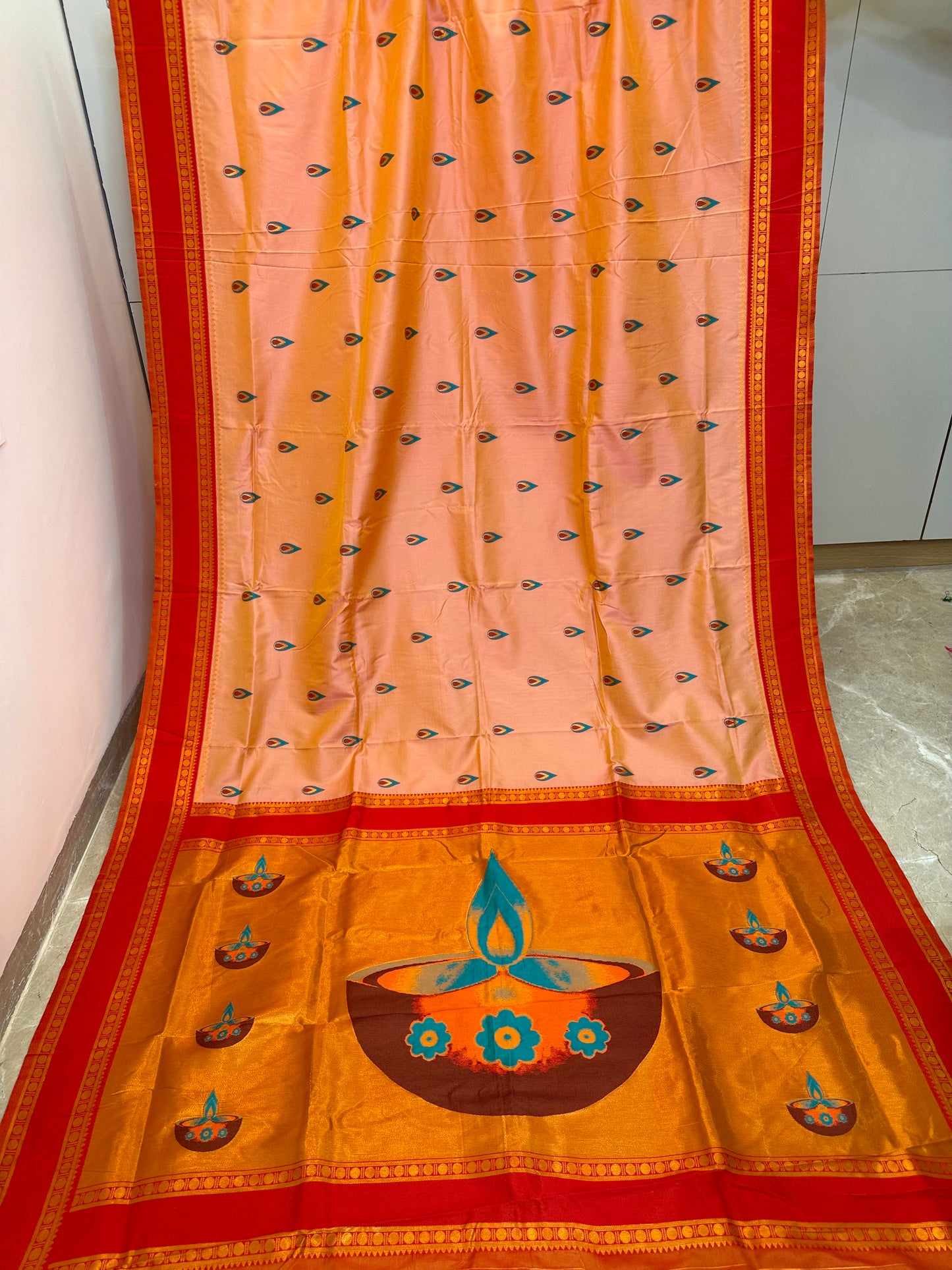ADSS Diya Pallu Silk Saree !