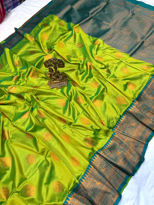 AKSP1 South Kanjiwaram Paithani