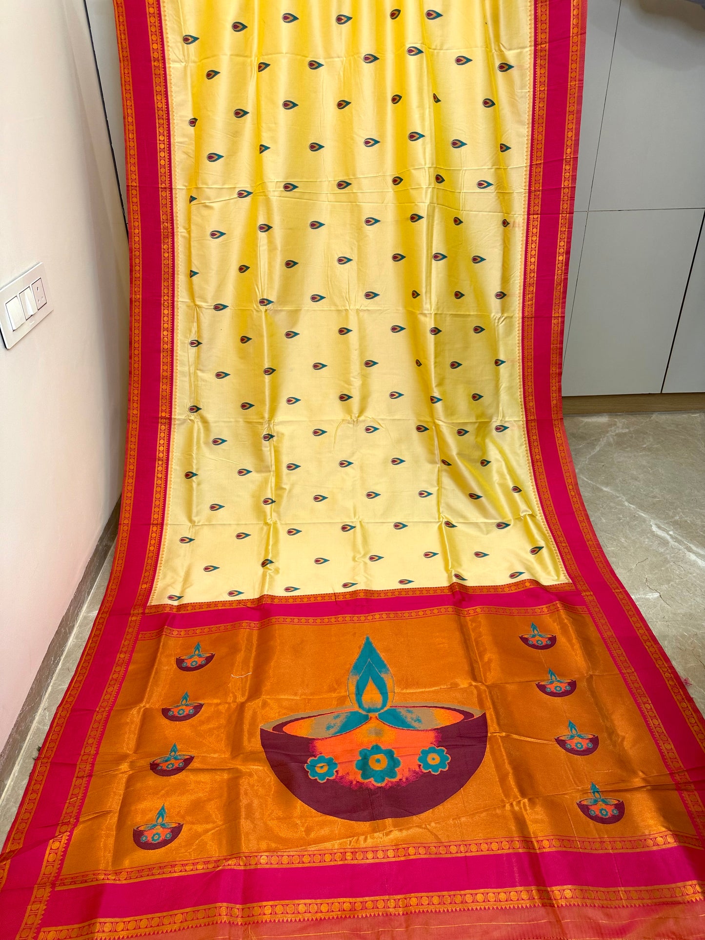 ADSS Diya Pallu Silk Saree !