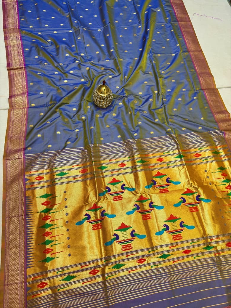 DBL16 -Traditional Double Pallu Paithani