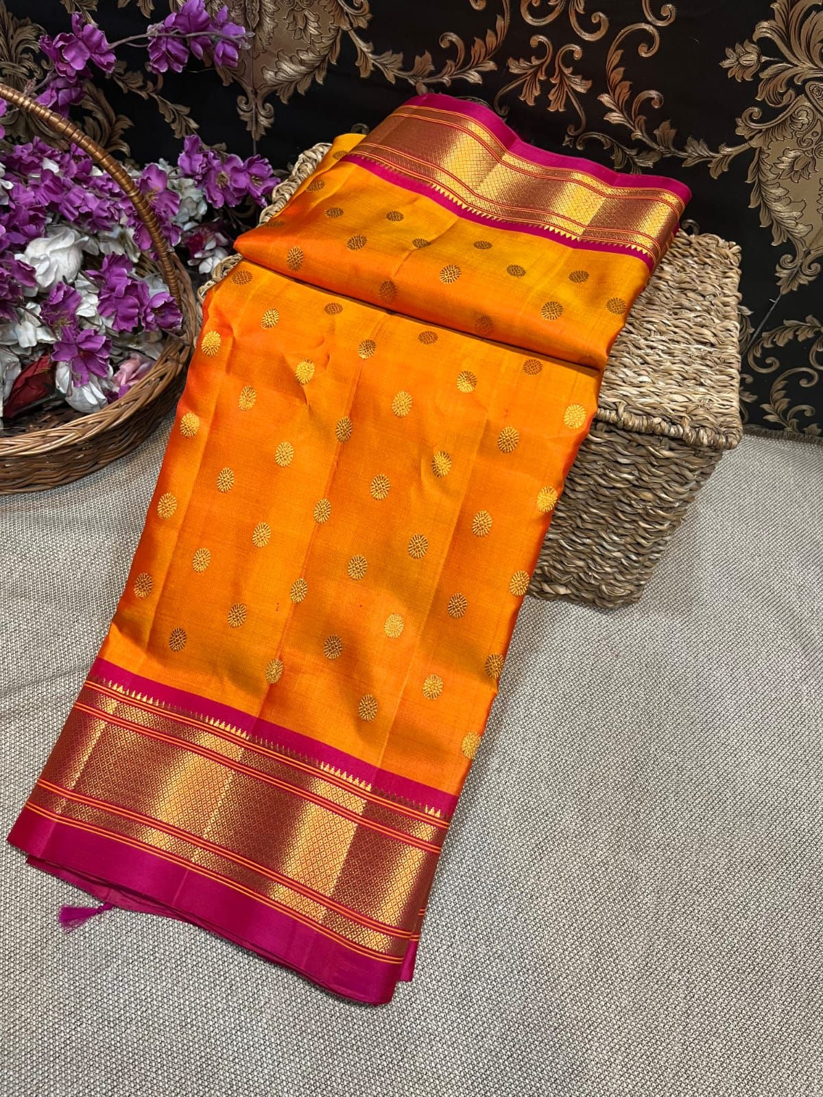 Kalanjali Paithani Pure Silk Handloom