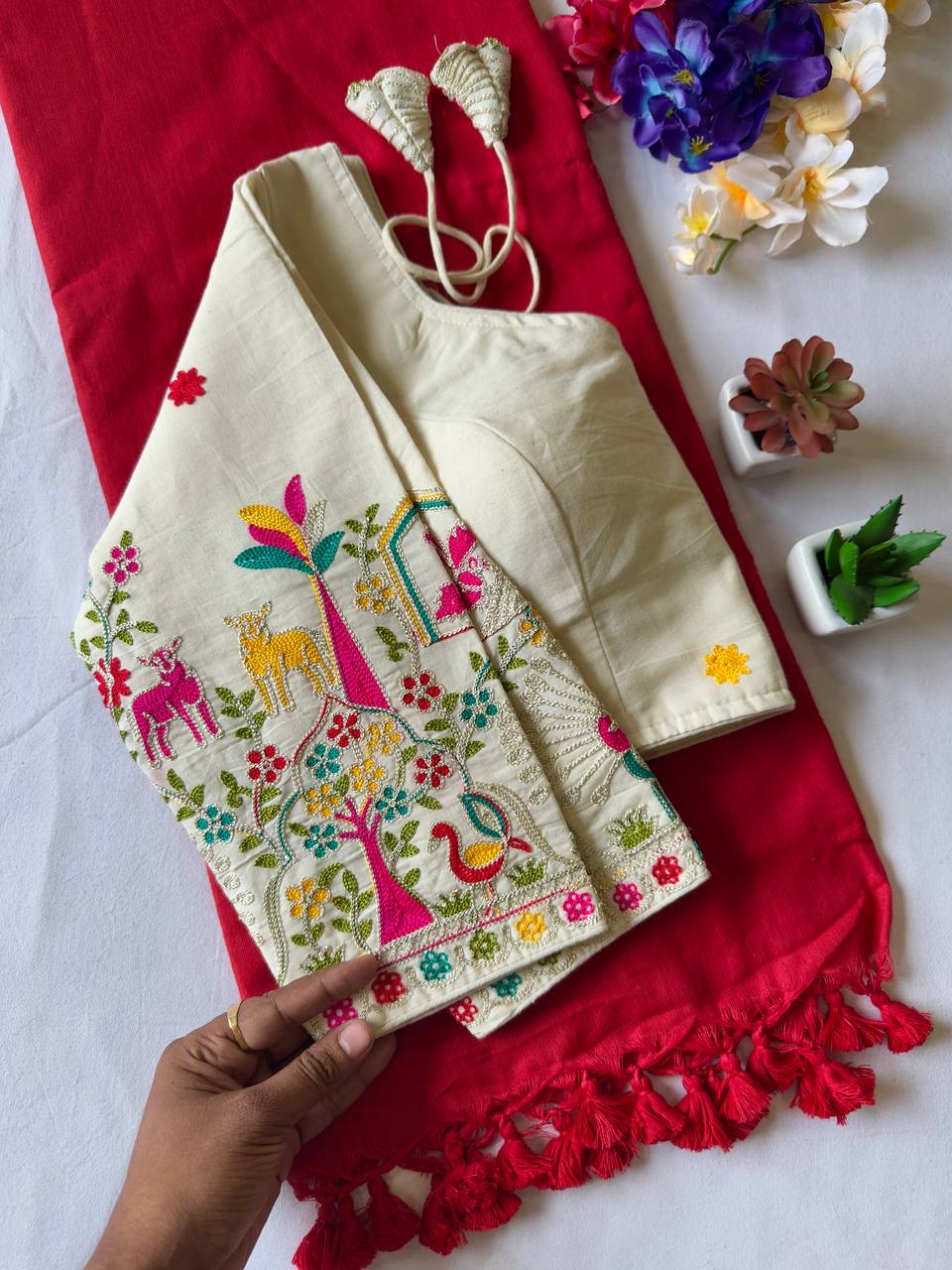 Pure Khadi cotton Saree