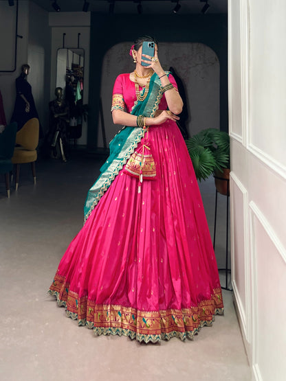 ZariSaaj - Paithani Lahenga
