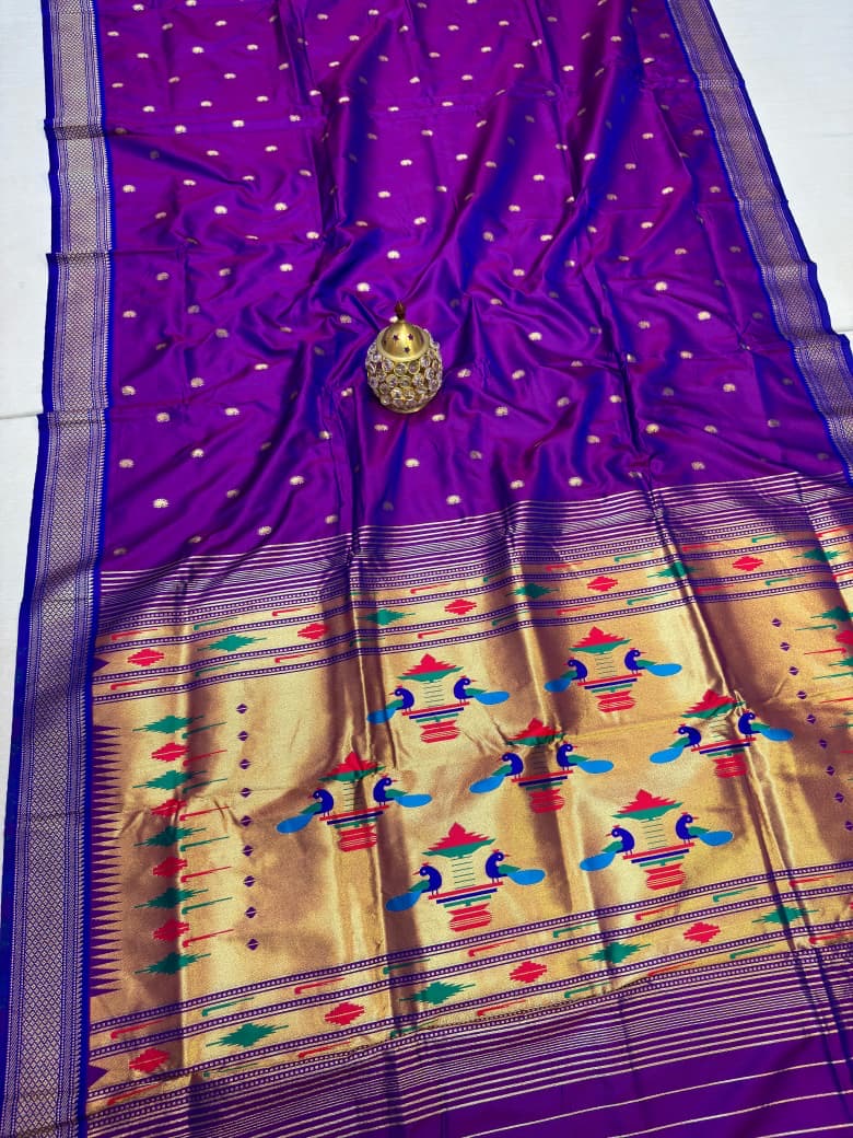 DBL16 -Traditional Double Pallu Paithani