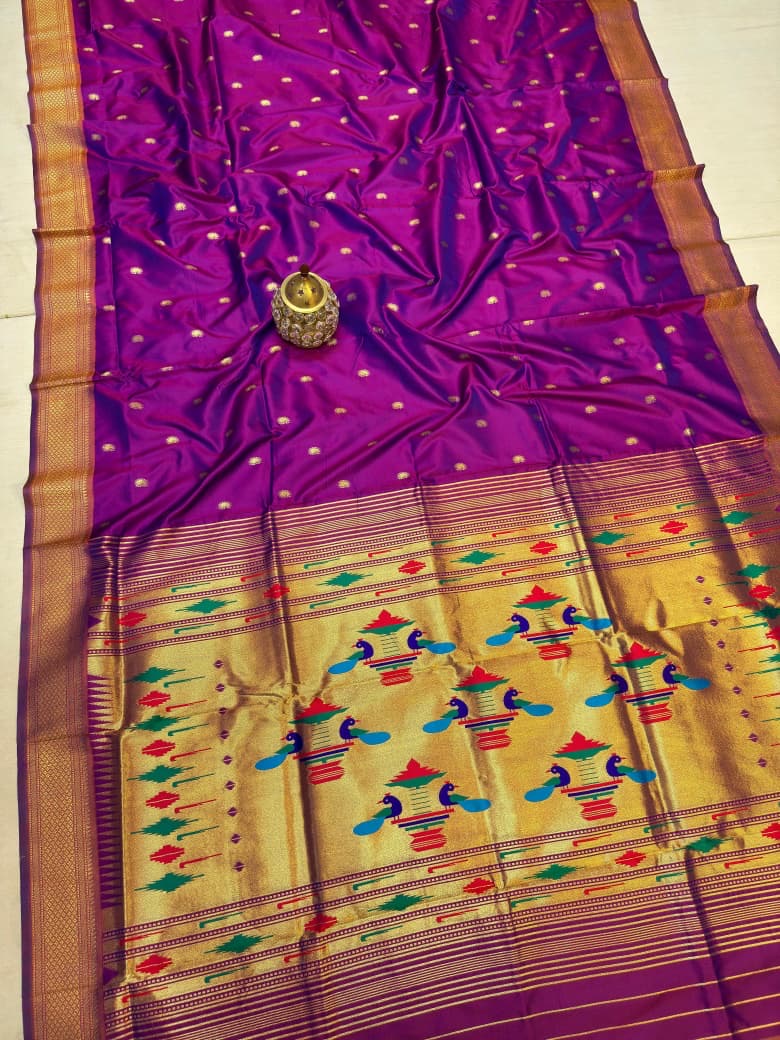 DBL16 -Traditional Double Pallu Paithani
