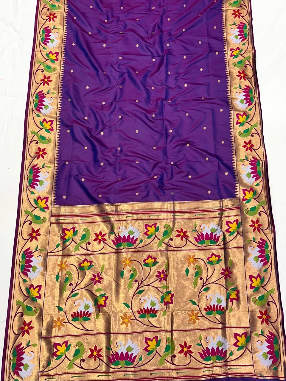 Rajhans Brocade paithani