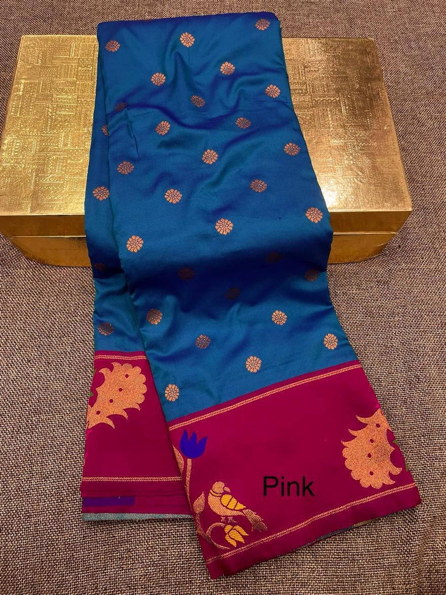 Turning Border Paithani