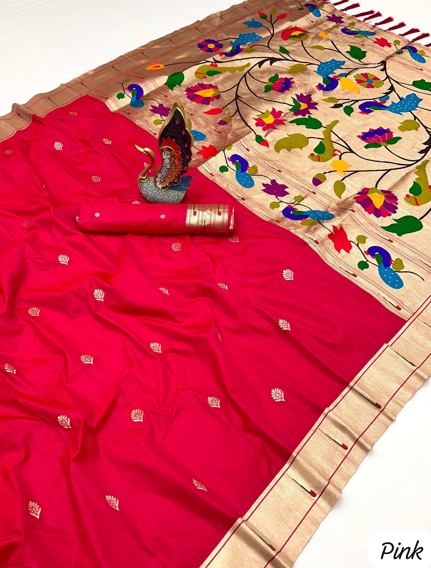Fancy Muniya Paithani