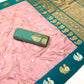 Peacock Motif Border Paithani