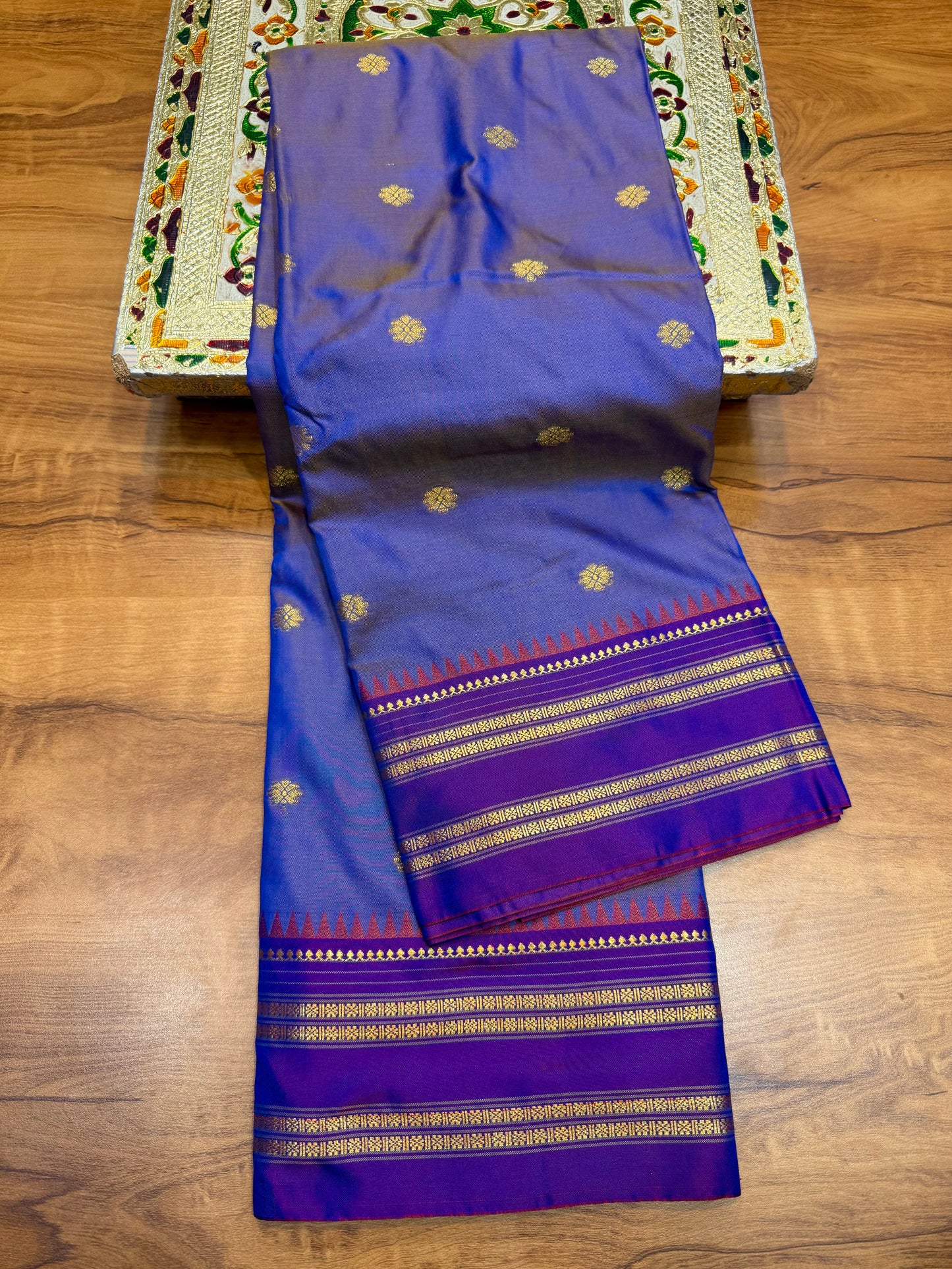 NS01 Narayanpeth Silk Saree