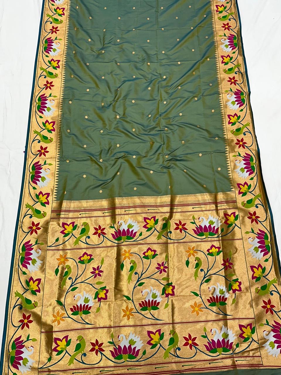 Rajhans Brocade paithani