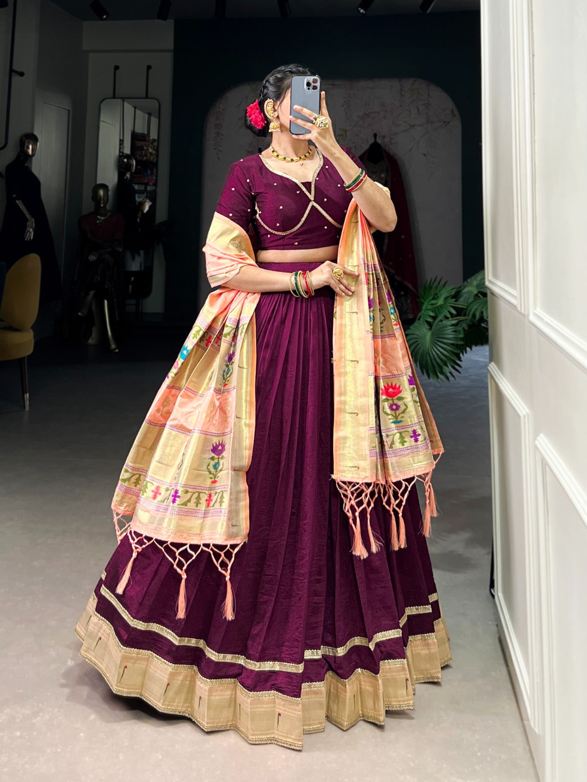 Paithani Lehenga