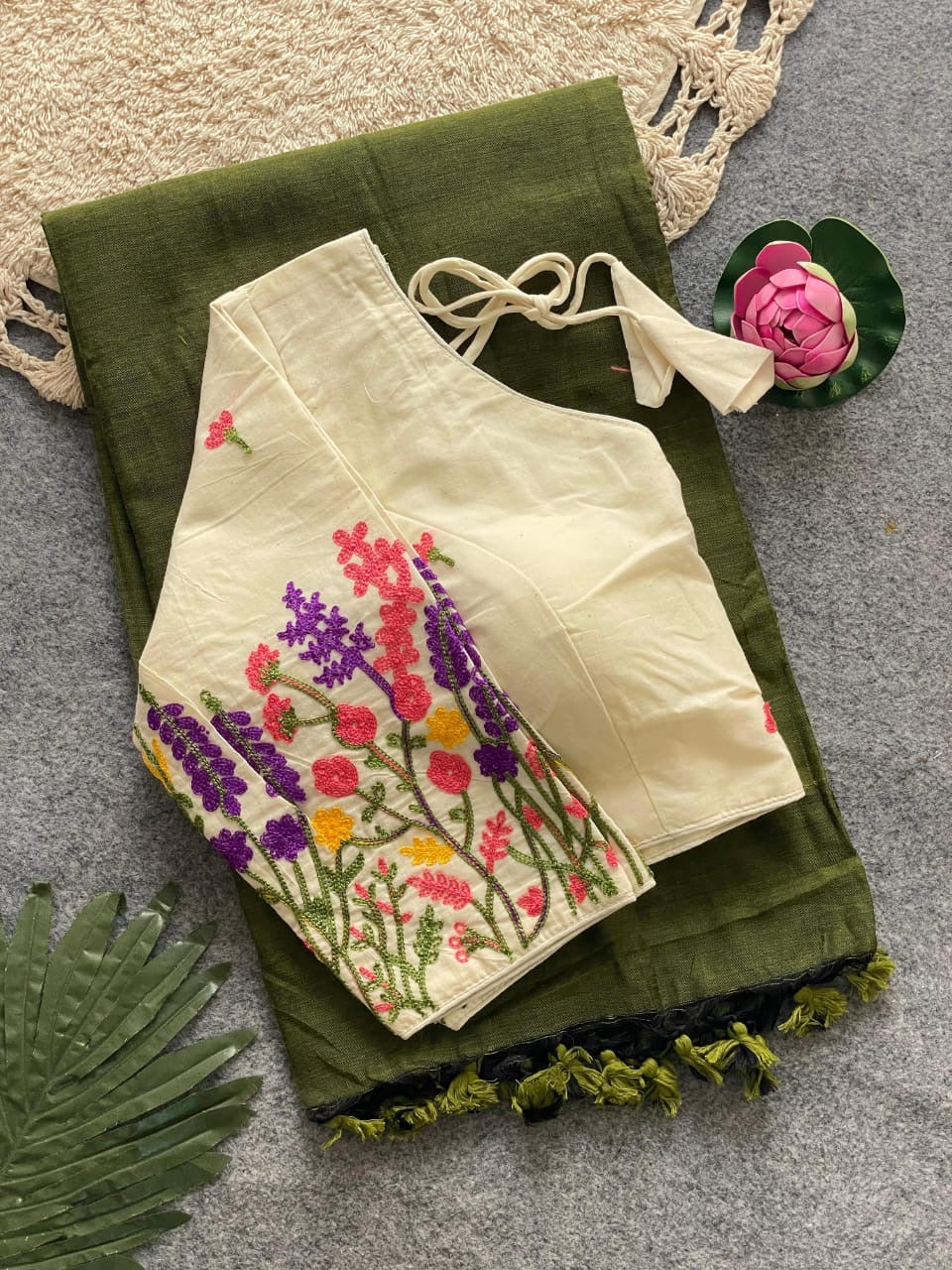 Pure Khadi cotton Saree