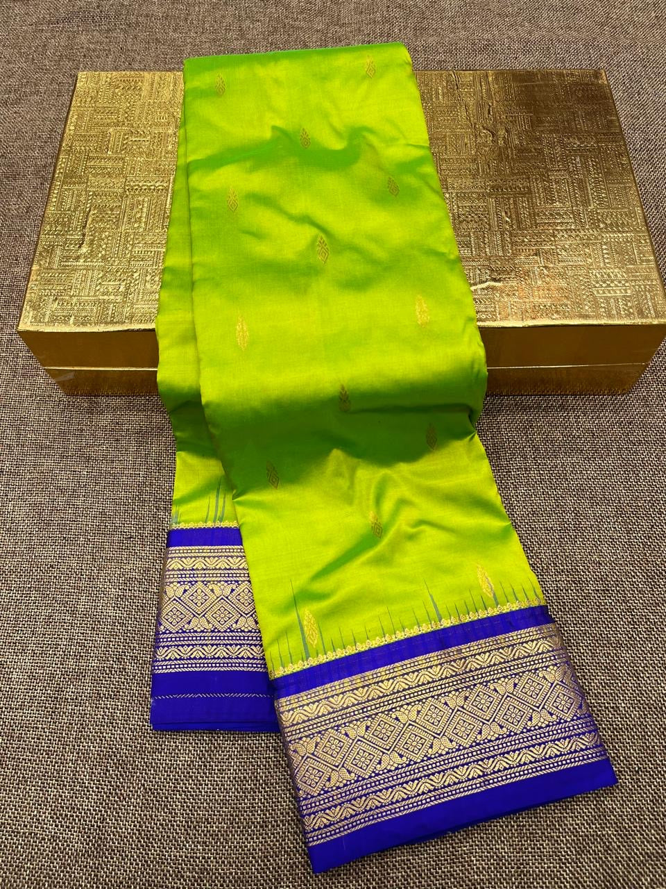 PSKM69 Pure Silk Kanjivaram Paithani