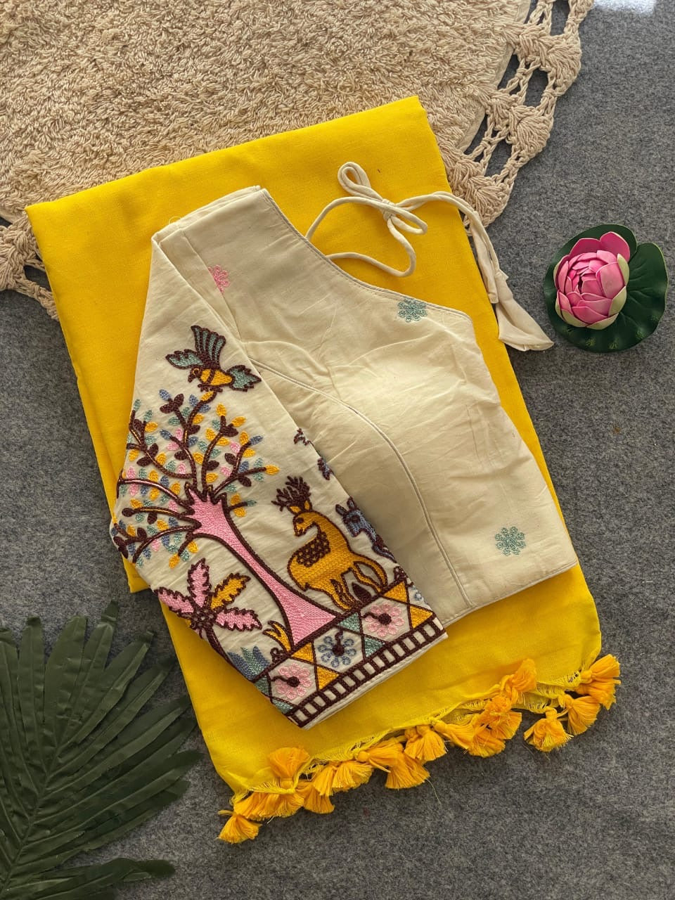 Pure Khadi cotton Saree