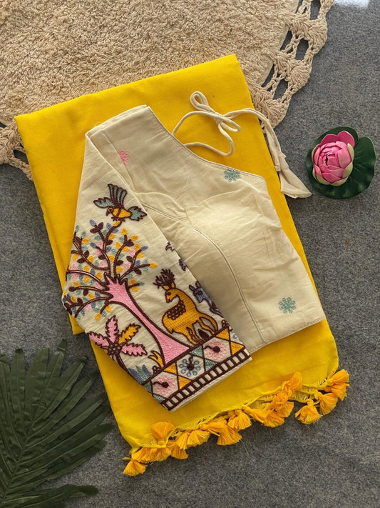 Pure Khadi cotton Saree