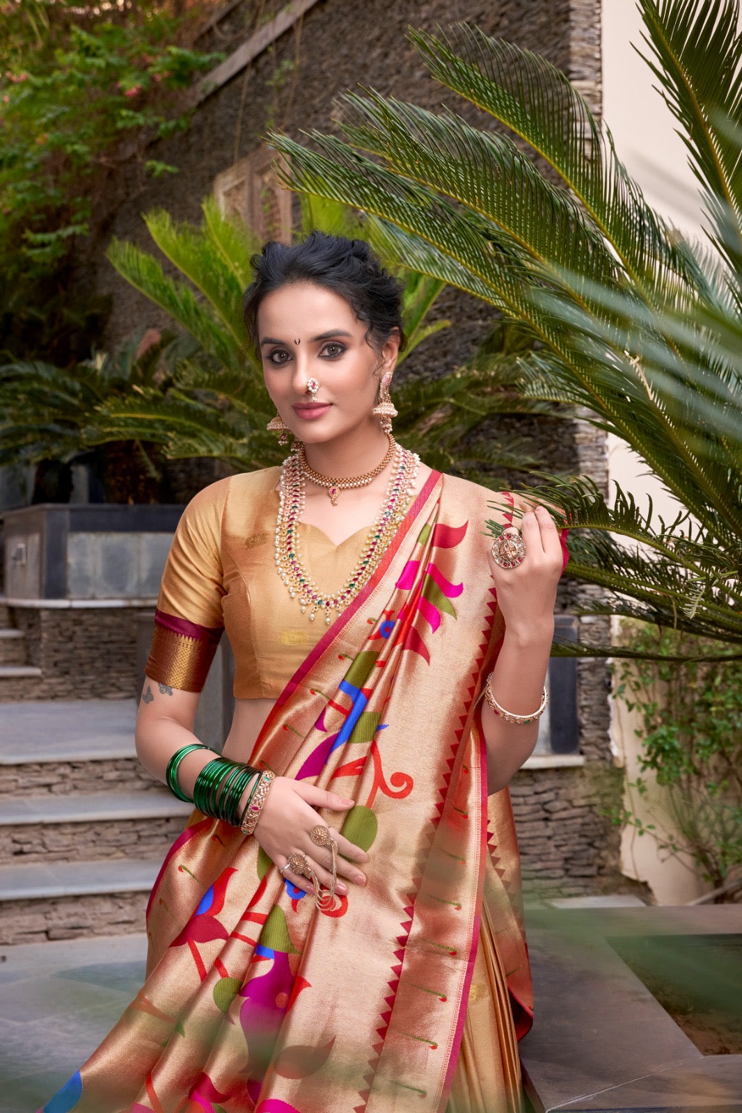 MorChandrika
 - Paithani Lehenga