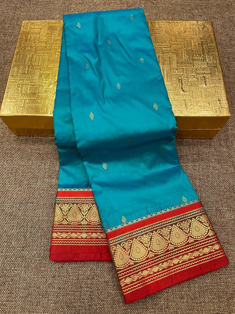PSKM69 Pure Silk Kanjivaram Paithani