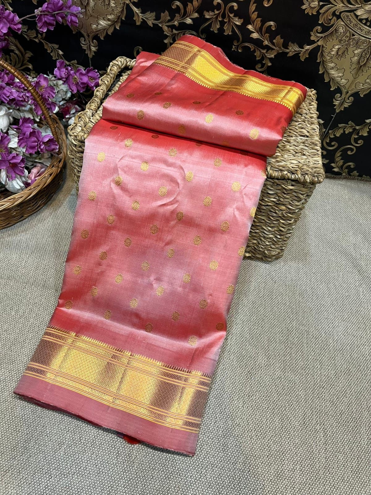 Kalanjali Paithani Pure Silk Handloom