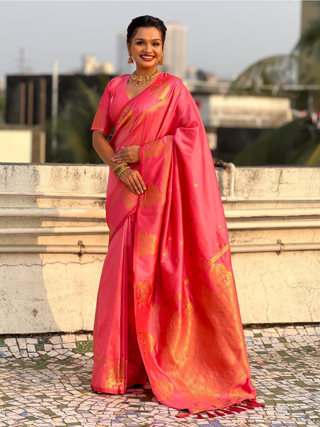Gajlaxmi Silk Paithani
