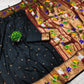 SBBP24- Swan Border Brocade Paithani !!