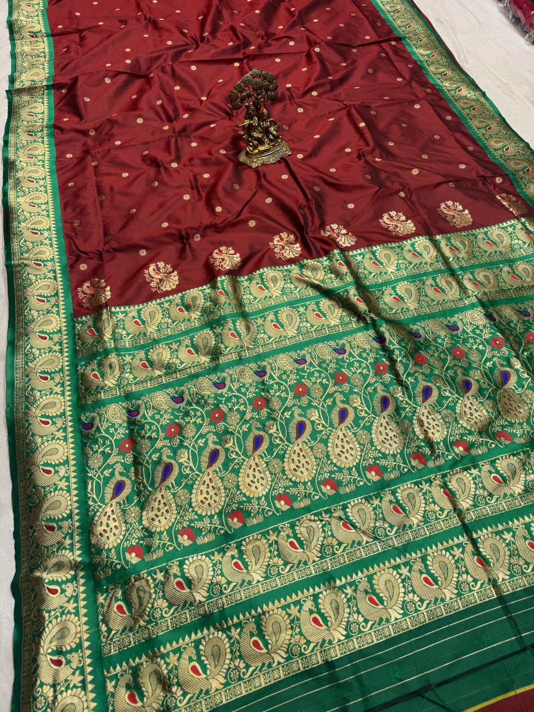 PSK17- Peshwai Silk Saree